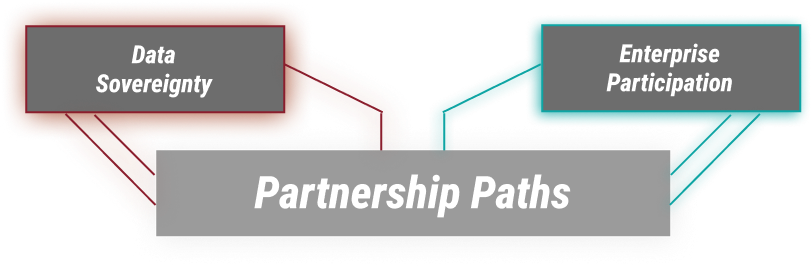 Partnership paths diagram